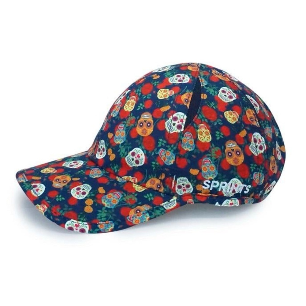Sprints OG Running Hat Day of The Dead All Over Print Quick Dry One Size